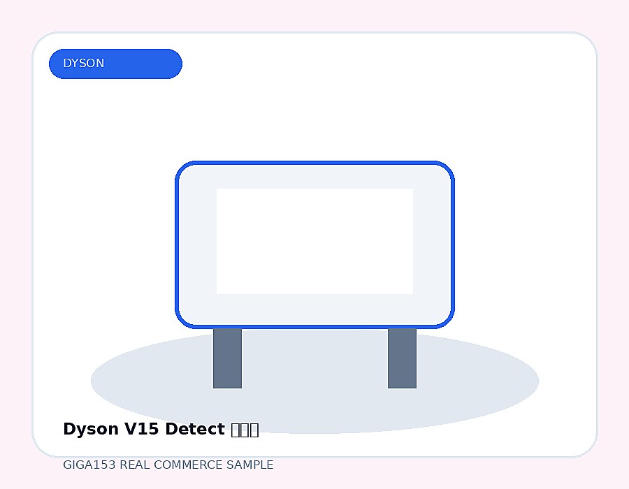 Dyson V15 Detect 청소기