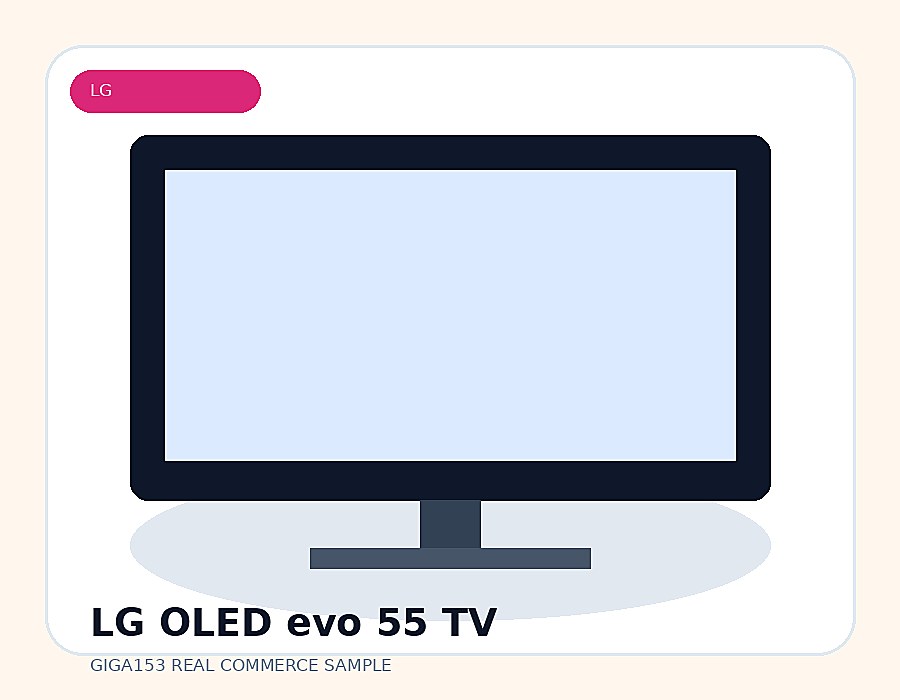 LG OLED evo 55 TV