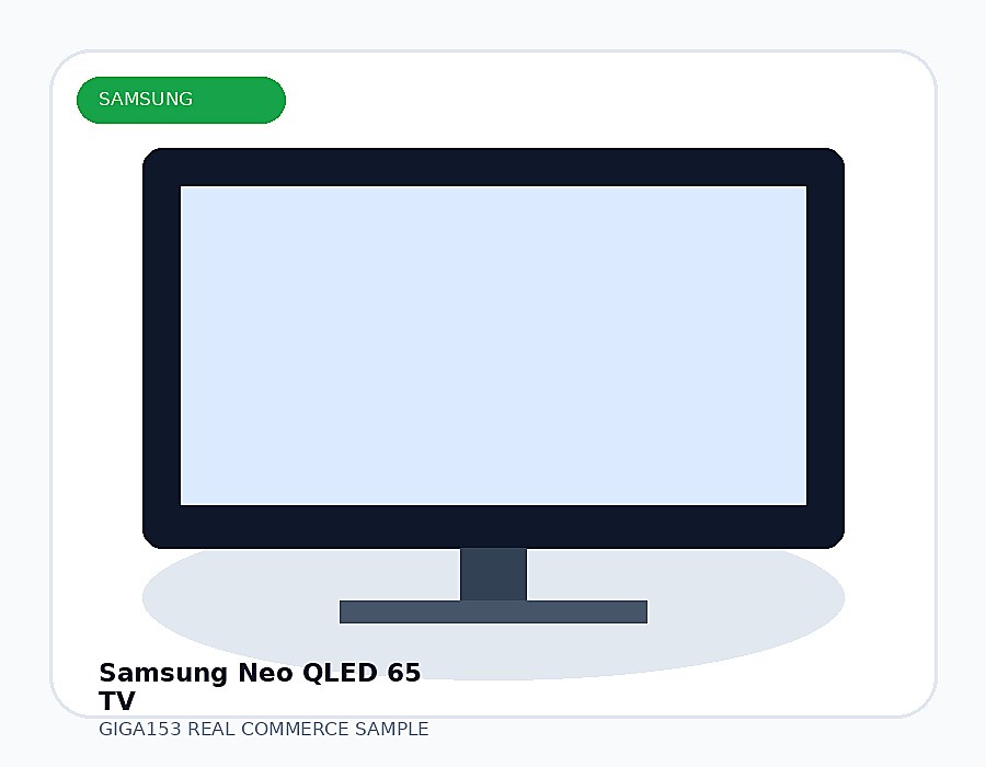 Samsung Neo QLED 65 TV